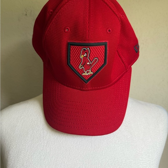 Men’s OSFM Red St.  Louis Cardinals New Era SnapBack Hat - Picture 1 of 6